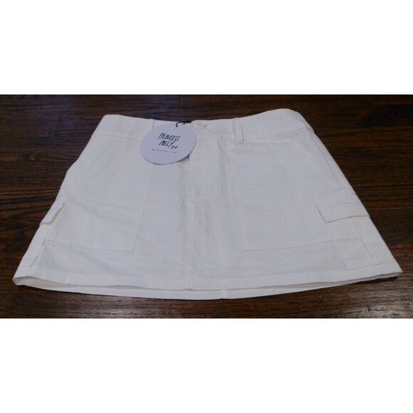 Princess Polly Jameson Mini Skirt White Women's Size 0 NWT - Picture 1 of 4